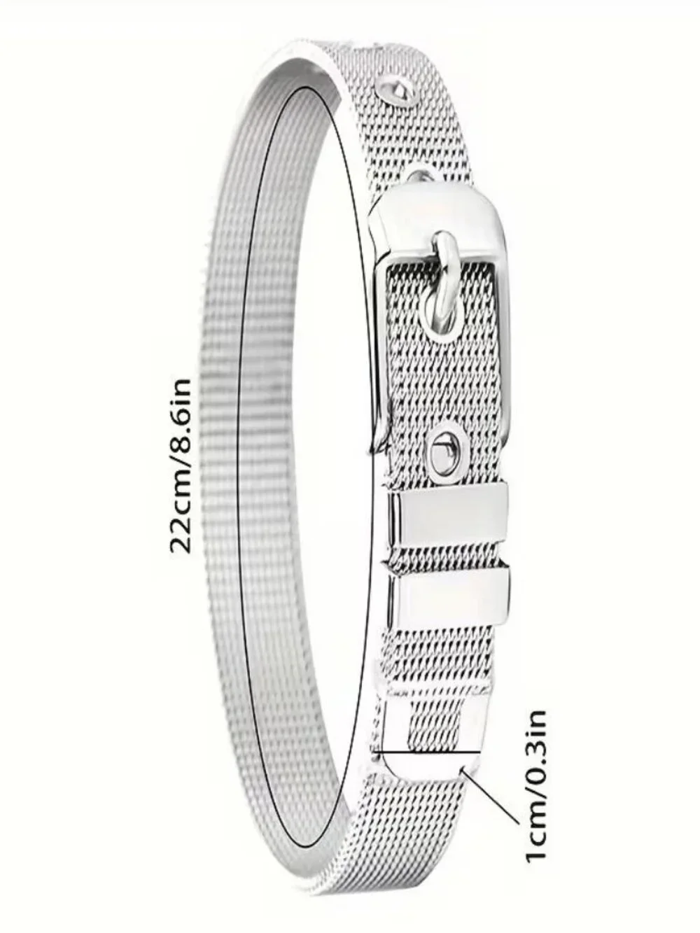 STAINLESS STEEL MESH BRACELET